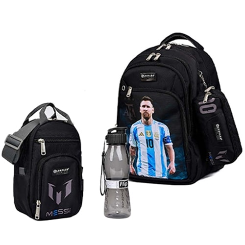 Messi Set Backpack Leopard
