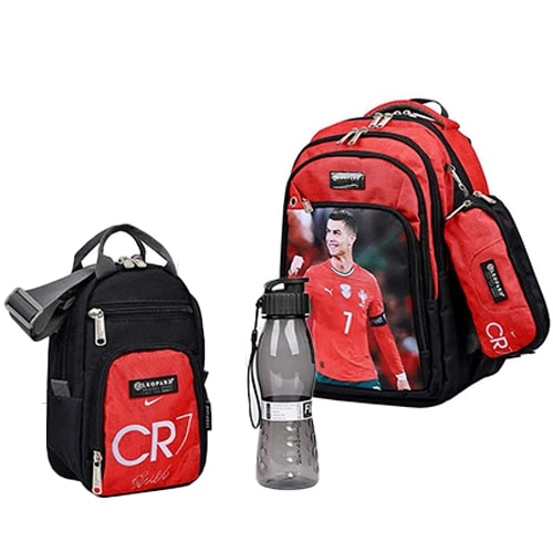Christiano Ronaldo Set Backpack Leopard
