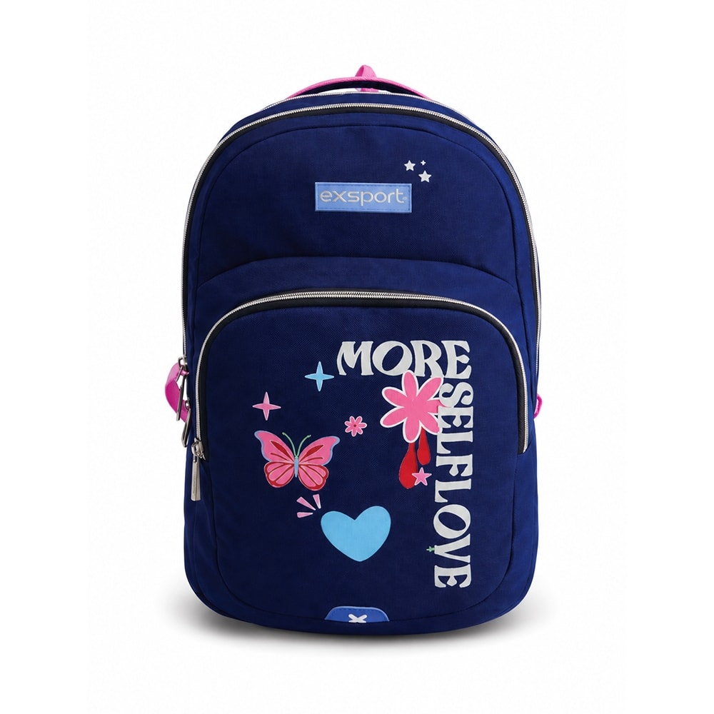 Backpack Exsport Slogan Multiple Comp.