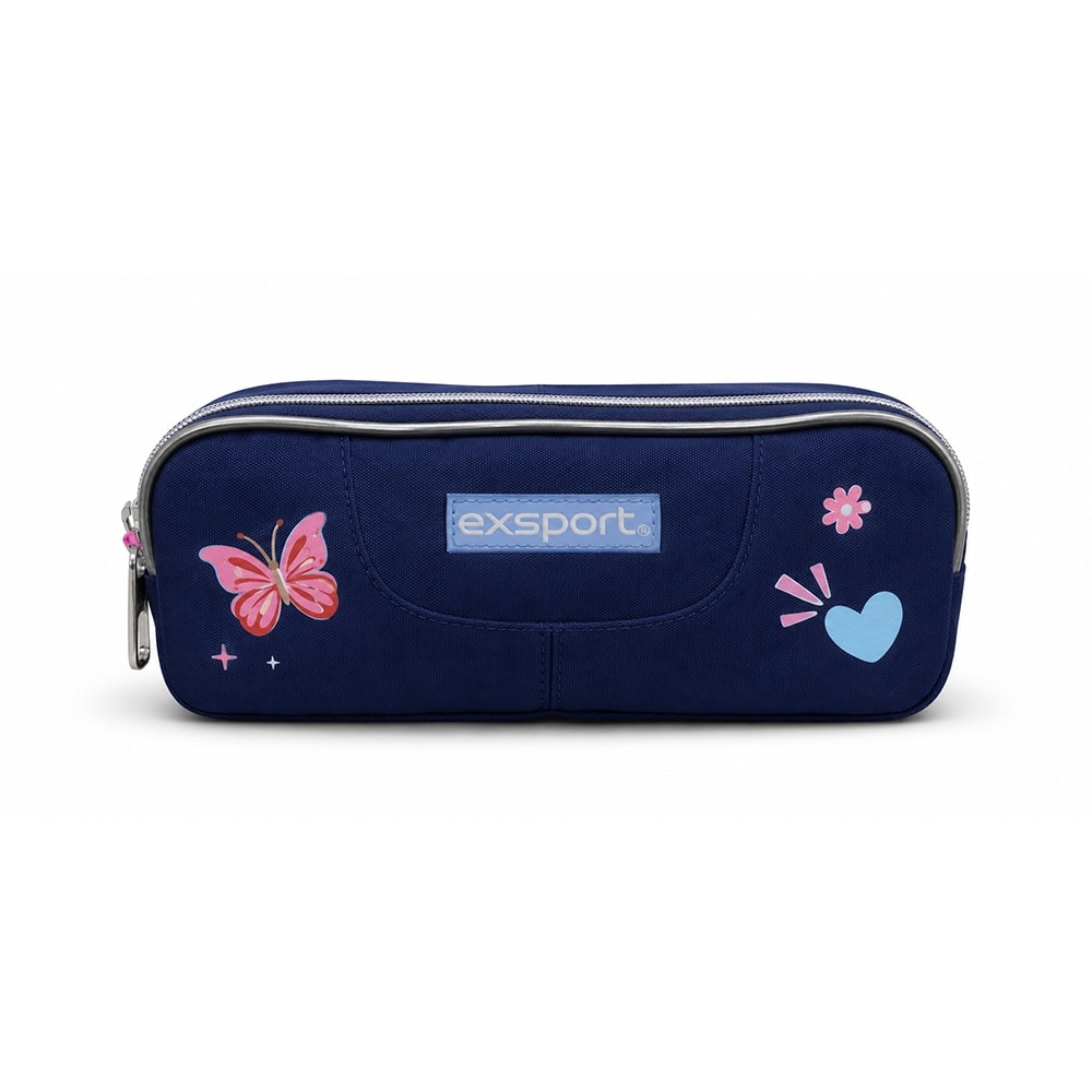 Pencil Case Exsport Slogan Collection 2 Comp.