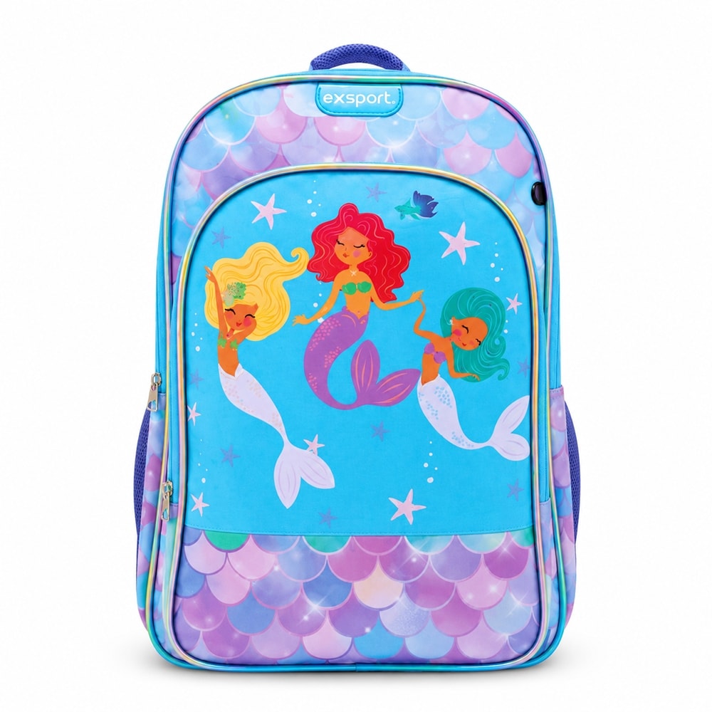 Backpack Exsport Kids Collection Mermaid Multiple Comp.