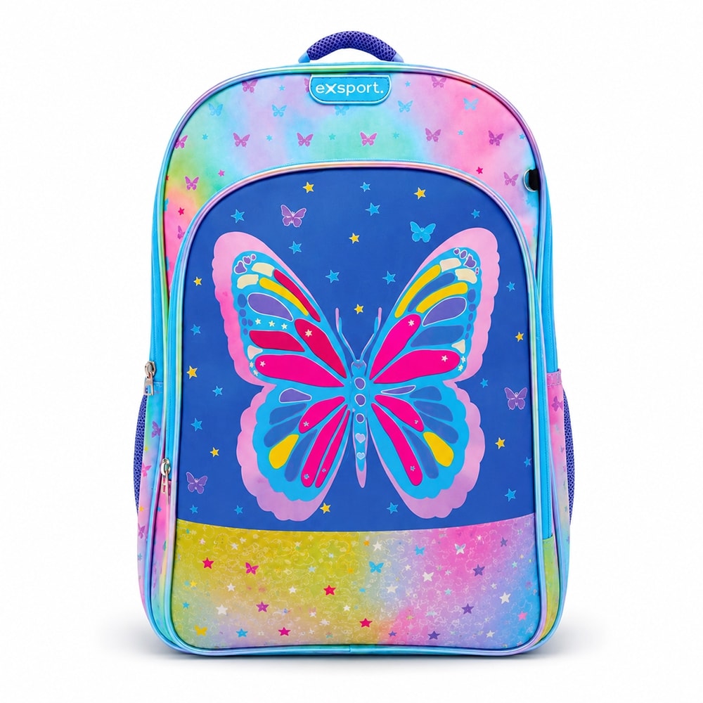 Backpack Exsport Kids Collection Butterfly Multiple Comp.