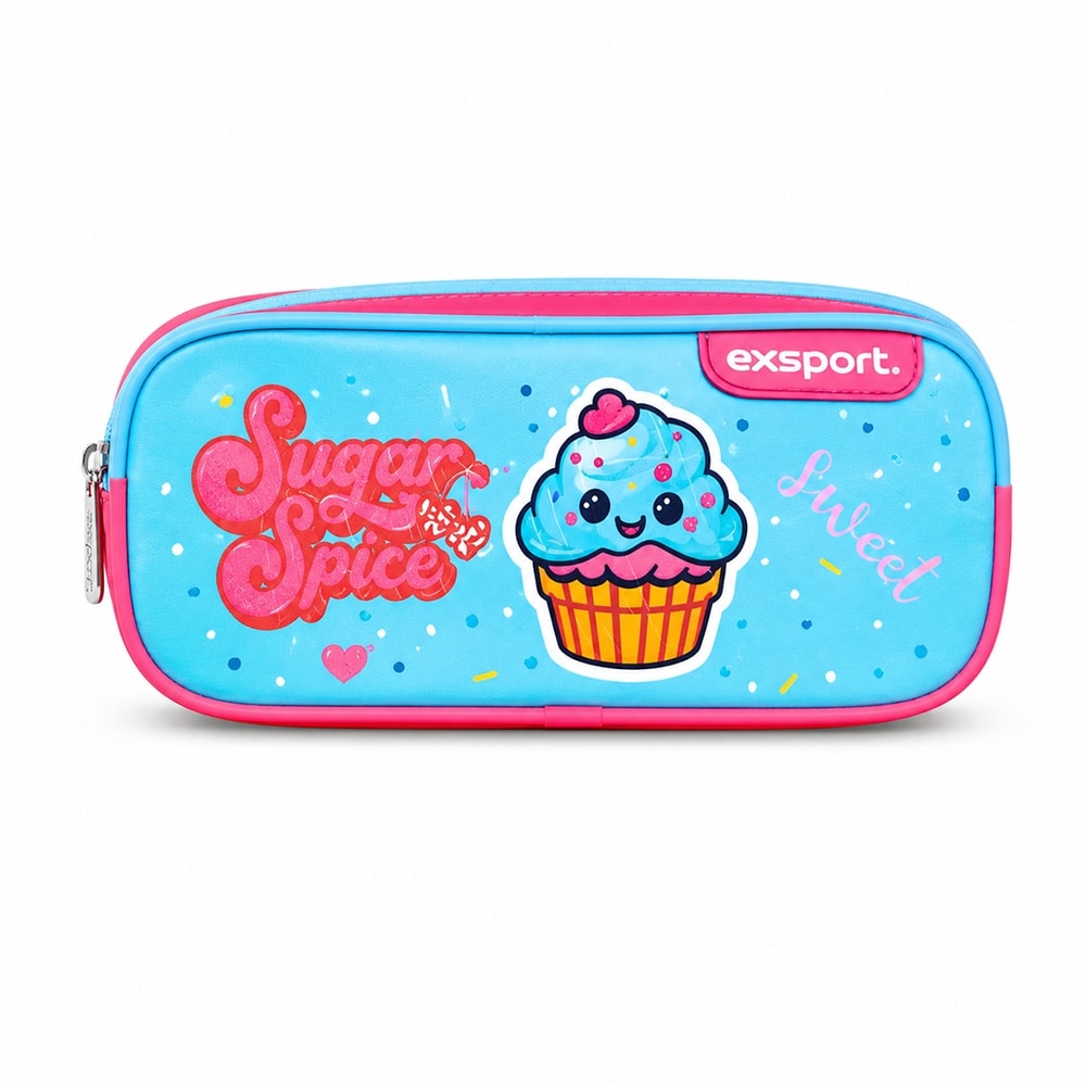 Pencil Case Exsport Kids Collection Cupcake