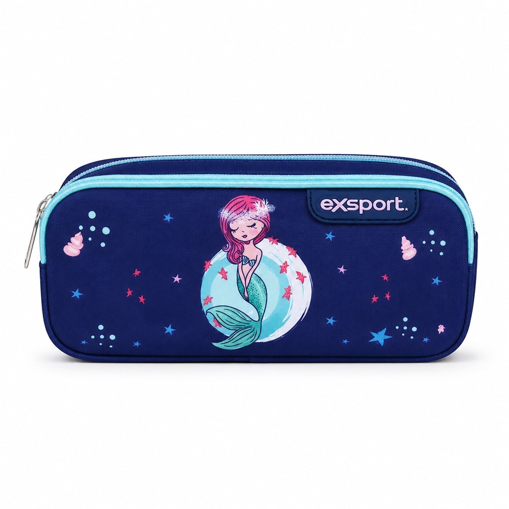 Pencil Case Exsport Kids Collection Mermaid