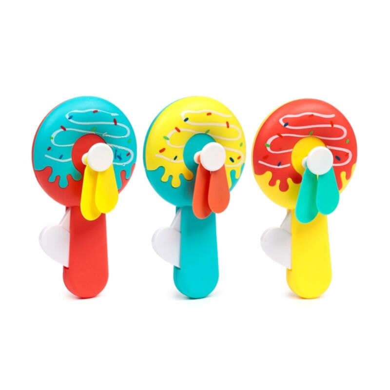 Donut Handheld Hand-Operated Fan