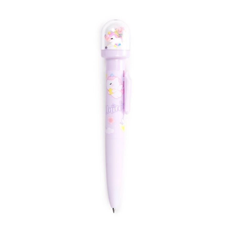 Unicorn Magic Pen with Snowglobe Topper