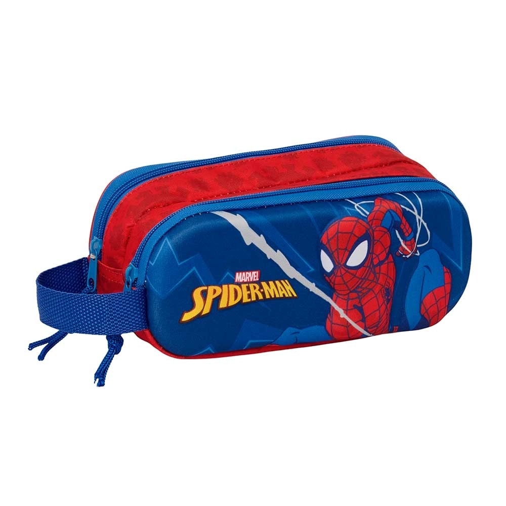 Pencil Case Safta Spiderman 3D 2 Comp. 822601512