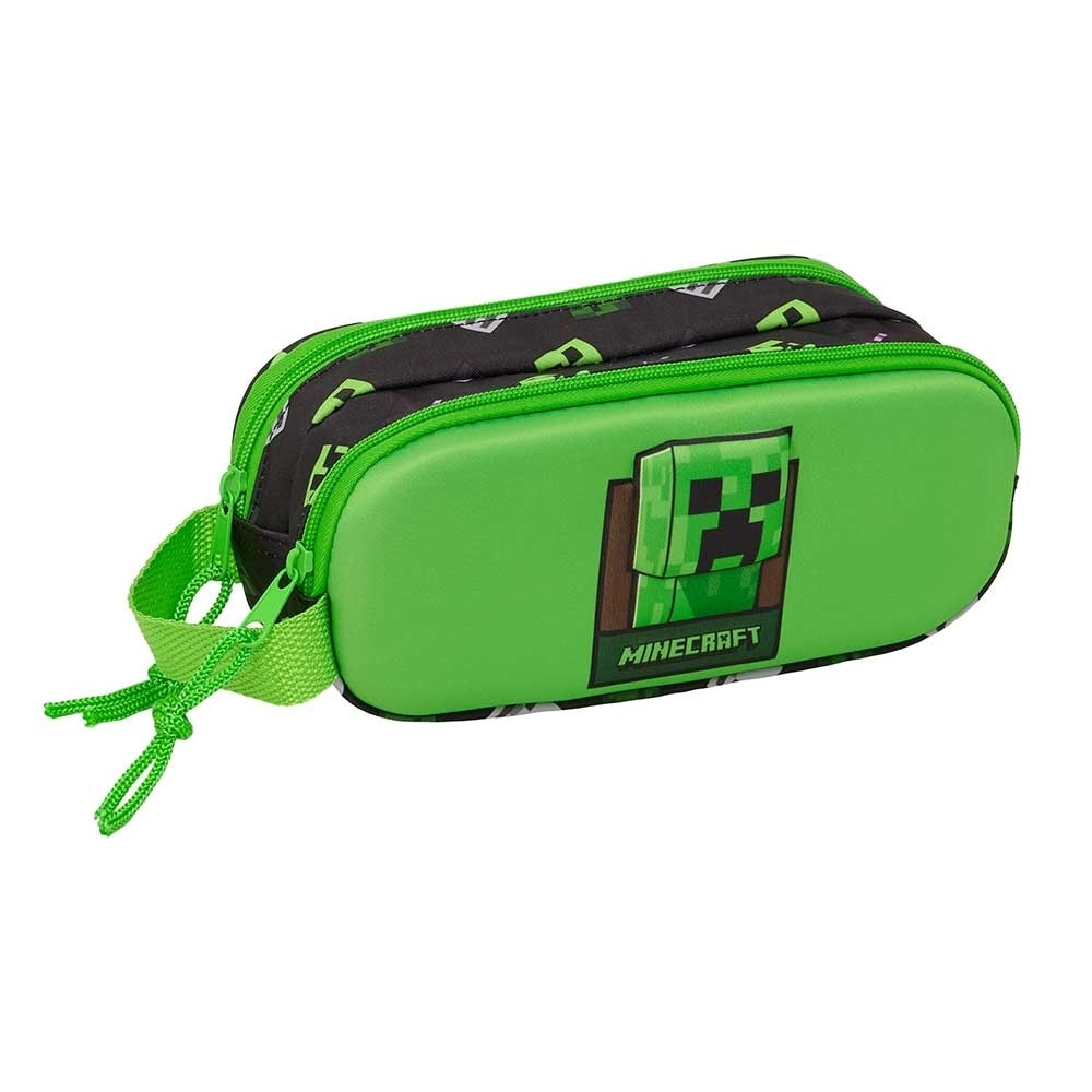 Pencil Case Safta Minecraft 3D 2 Comp. 822619512