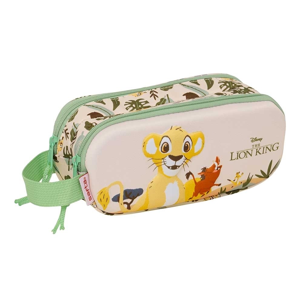 Pencil Case Safta Lion King 3D 2 Comp. 822677512