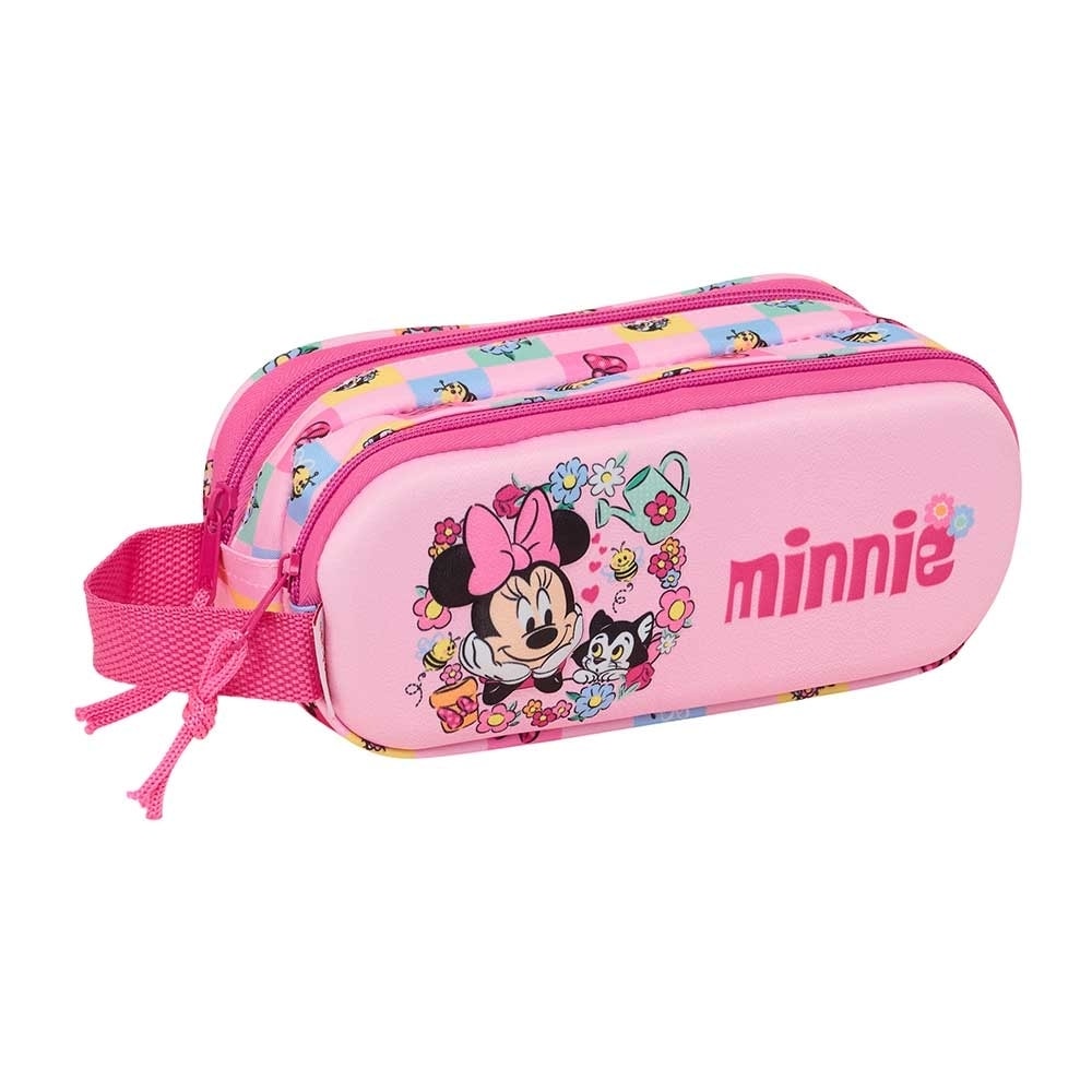 Pencil Case Safta Minnie 3D 2 Comp. 822684512