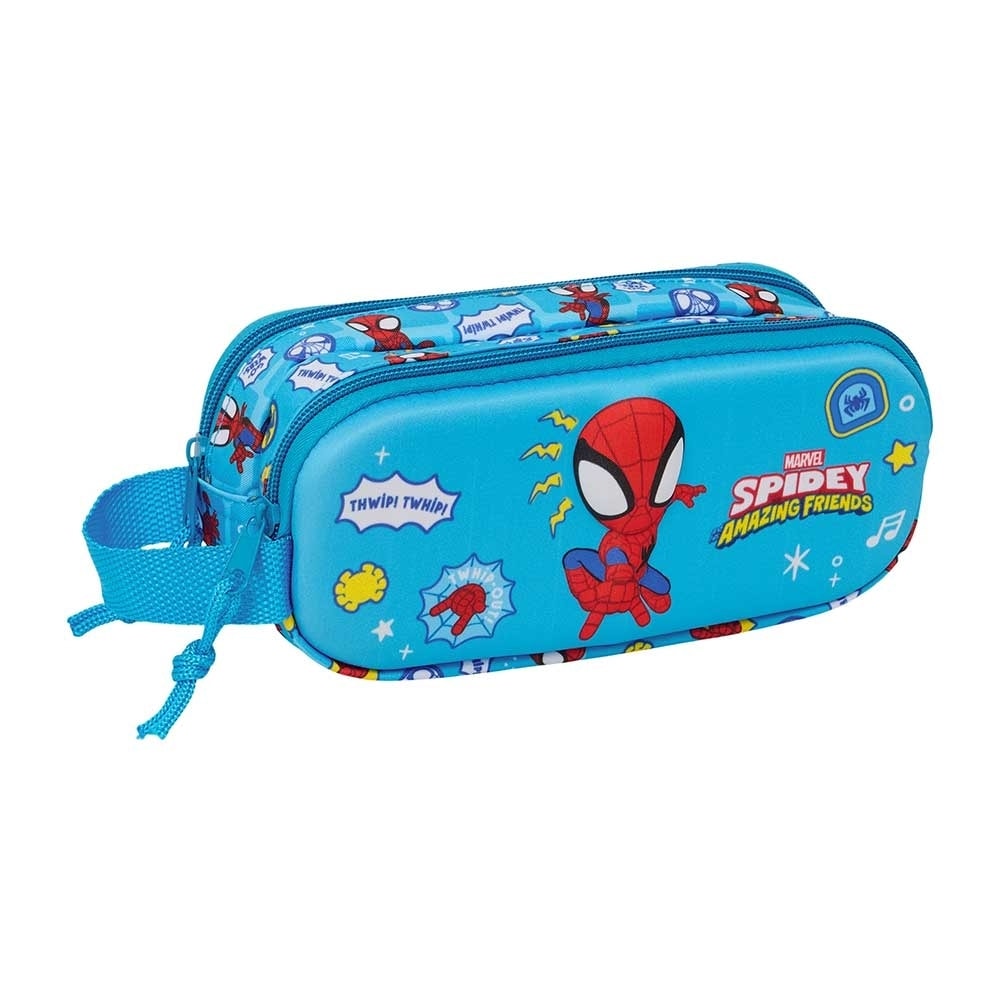 Pencil Case Safta Spidey 3D 2 Comp. 822699512