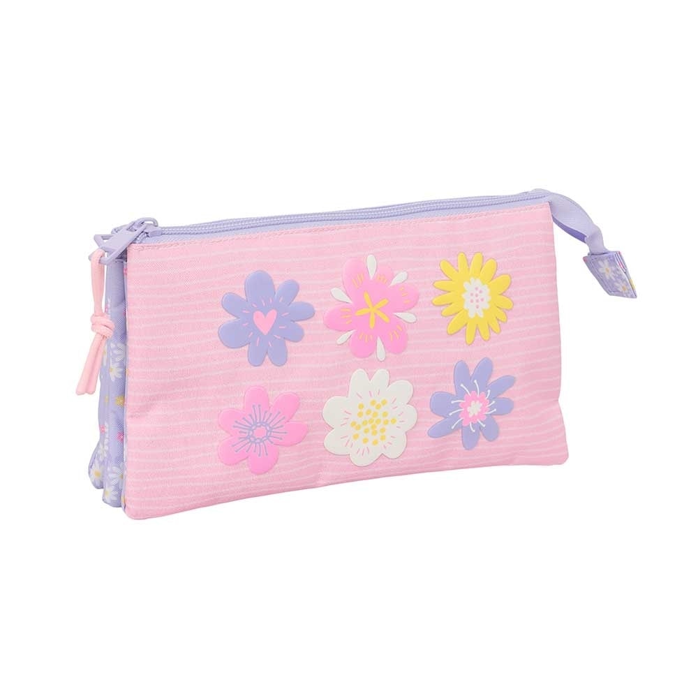 Pencil Case Safta Bouquet 3 Comp. 842629744