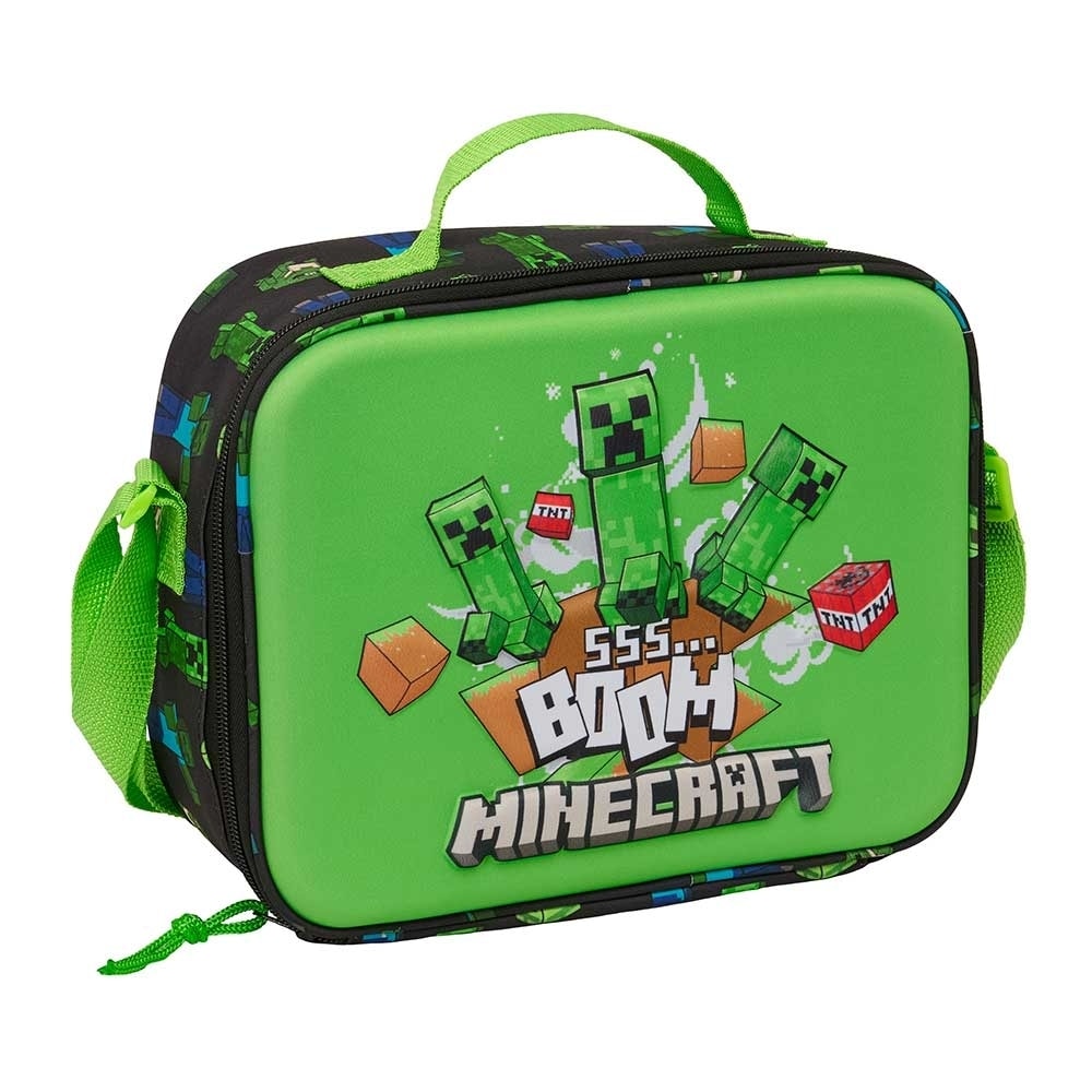 Lunch Bag Safta 3D Minecraft Boom 822618041