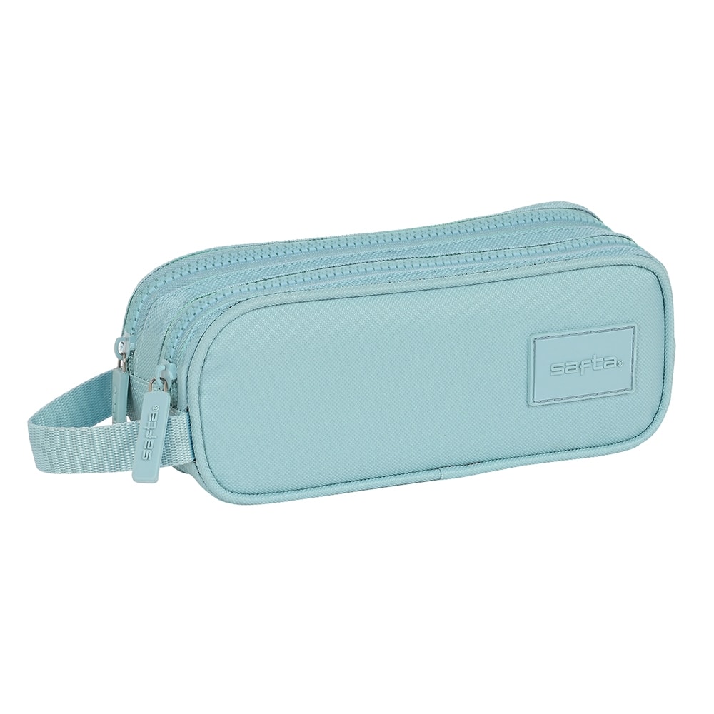 Pencil Case Basics 2 Comp. Azul 842336513