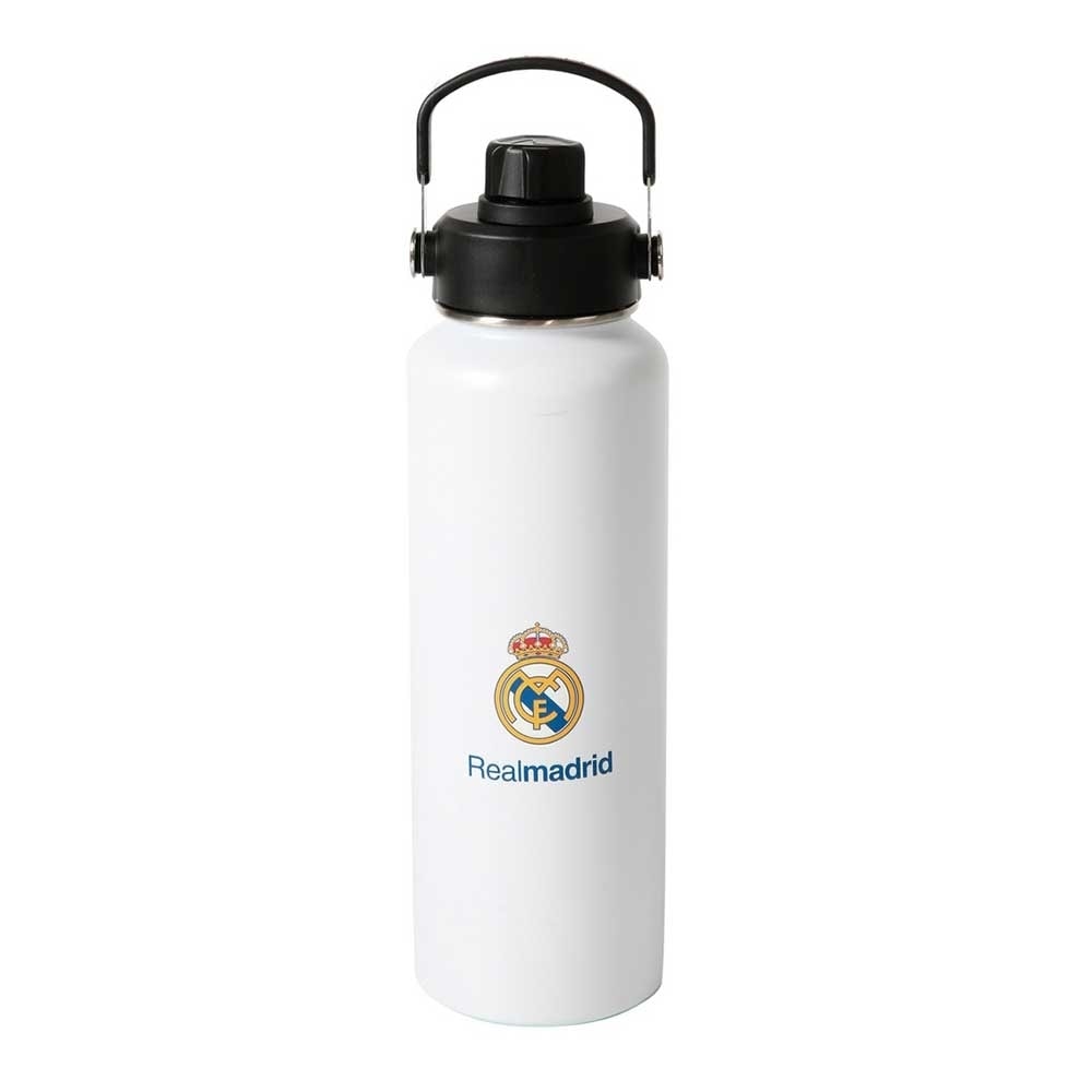 Water Bottle Safta 1200Ml Metal Real Madrid Azrm10005793
