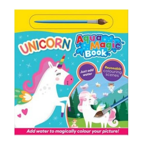 Books Aqua Magic Book Unicorns 3634Unde