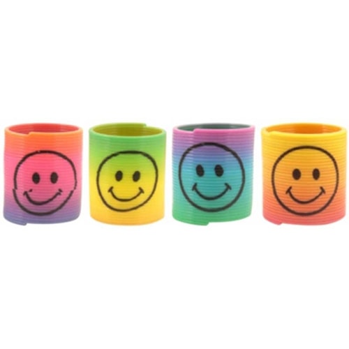 Fun Toys Spring Smile Face 3.5Cm Rainbow T65013