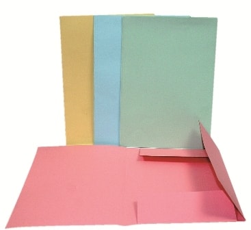 File Cardboard 3 Flaps Noble Assorted Color