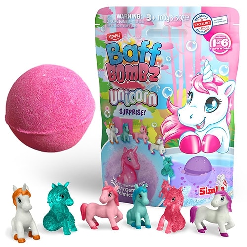 Baff Bombz Unicorn Surprise - 100G Assorted 6934