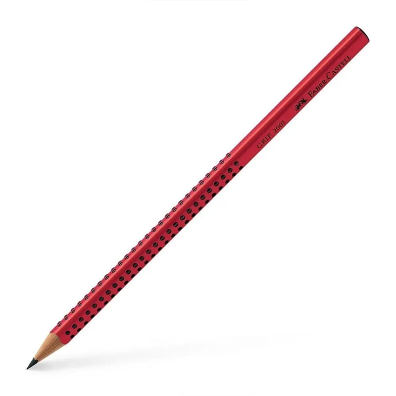 Pencil Faber Castell Grip 2001 117065 Red 117040