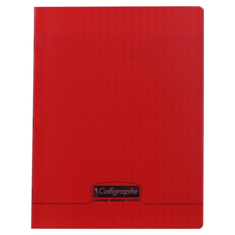 Notebook Calligraphe 17X22Cm Seyes 48Sh 90G Red 18123