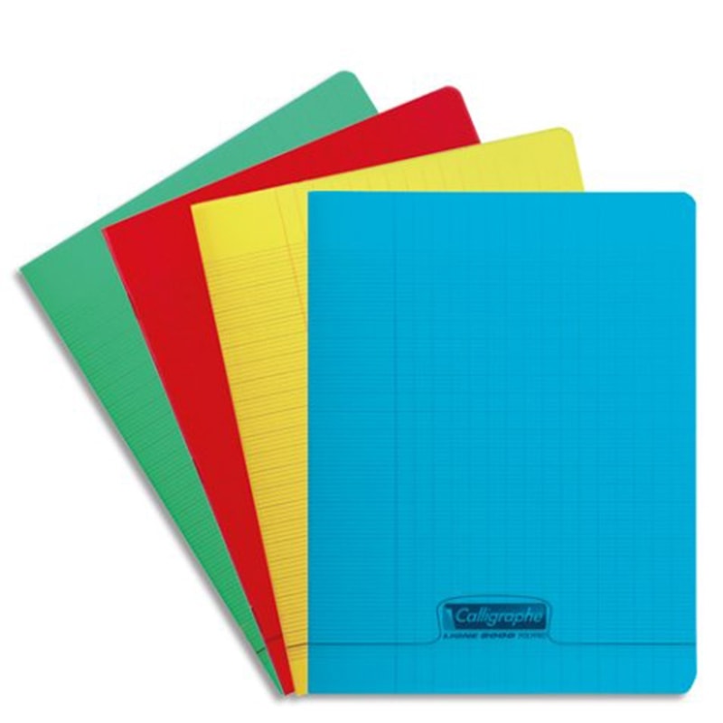 Notebook Calligraphe 24X32Cm Seyes 70Sh 90G Assorted 18095