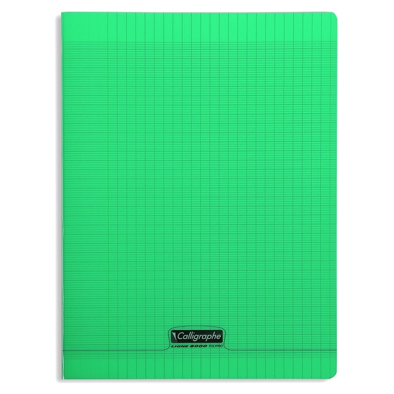 Notebook Calligraphe 24X32Cm Seyes 48Sh 90G Green 18195