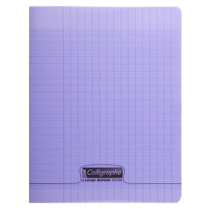 Notebook Calligraphe 24X32Cm Seyes 48Sh 90G Purple 18197