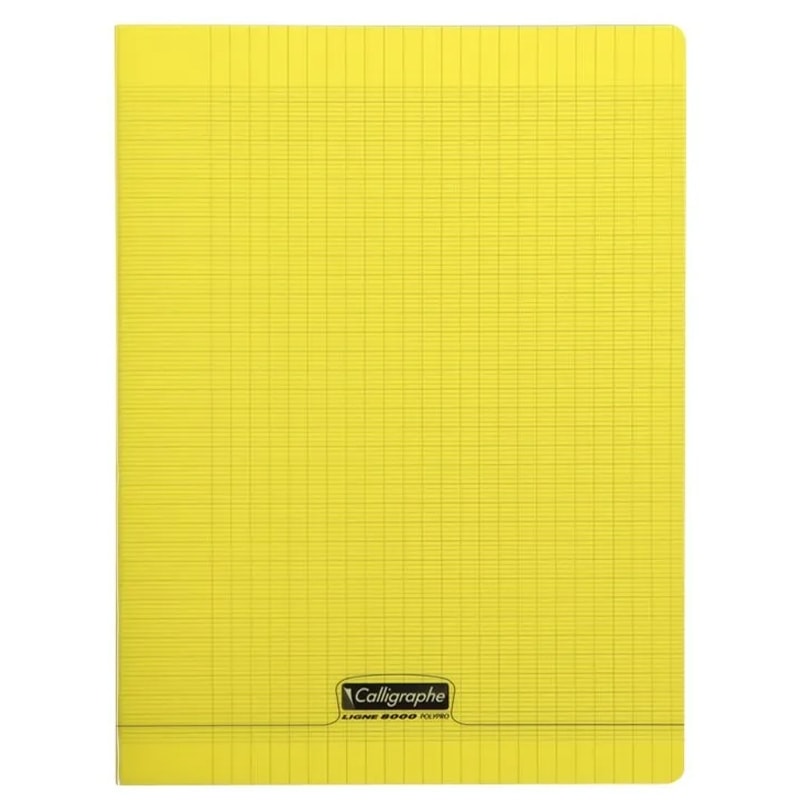 Notebook Calligraphe 24X32Cm Seyes 48Sh 90G Yellow 18194