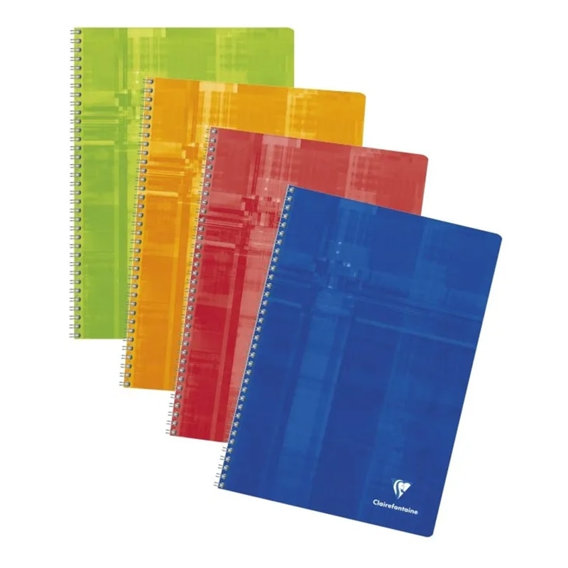Notebook Clairefontaine A4 Seyes 50Sh 90G Spiral 68141