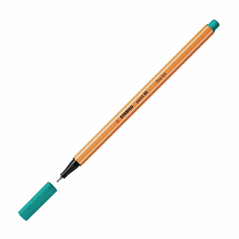 Fineliner Stabilo Point 88/13 0.4 Ice Green