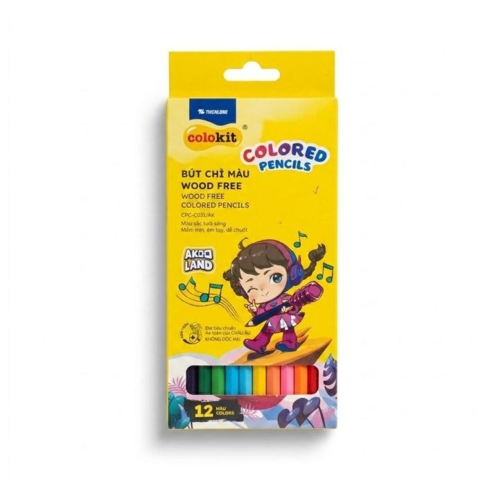 Colored Pencil Flexoffice Colokit 12/Pack Cpc-C031