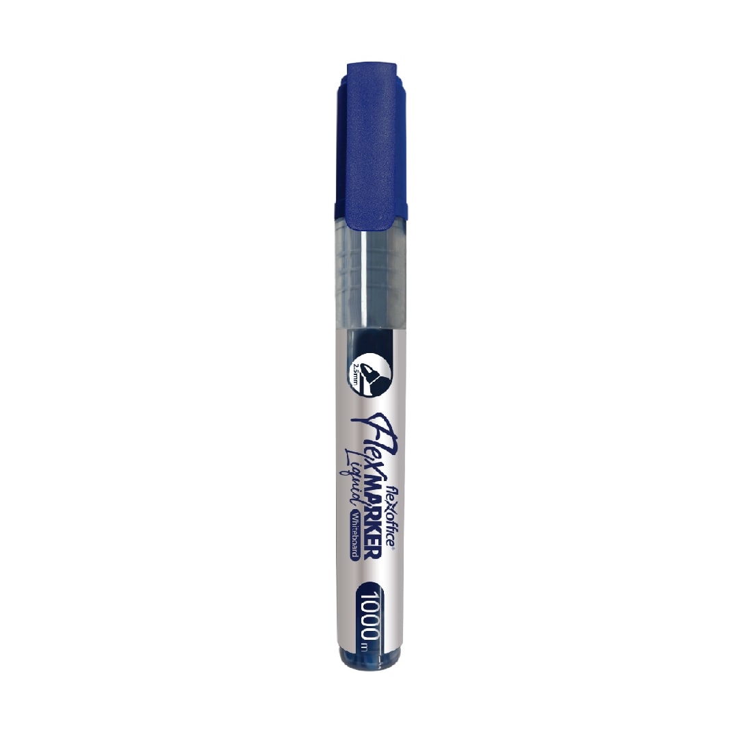 Marker Dry-Erase Flexoffice Bullet Liquid Blue Wb016