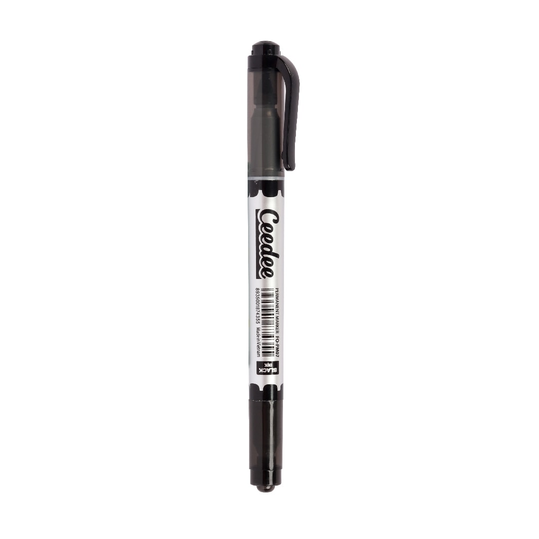 Marker Permanent Flexoffice Chisel Black Fo-Pm03
