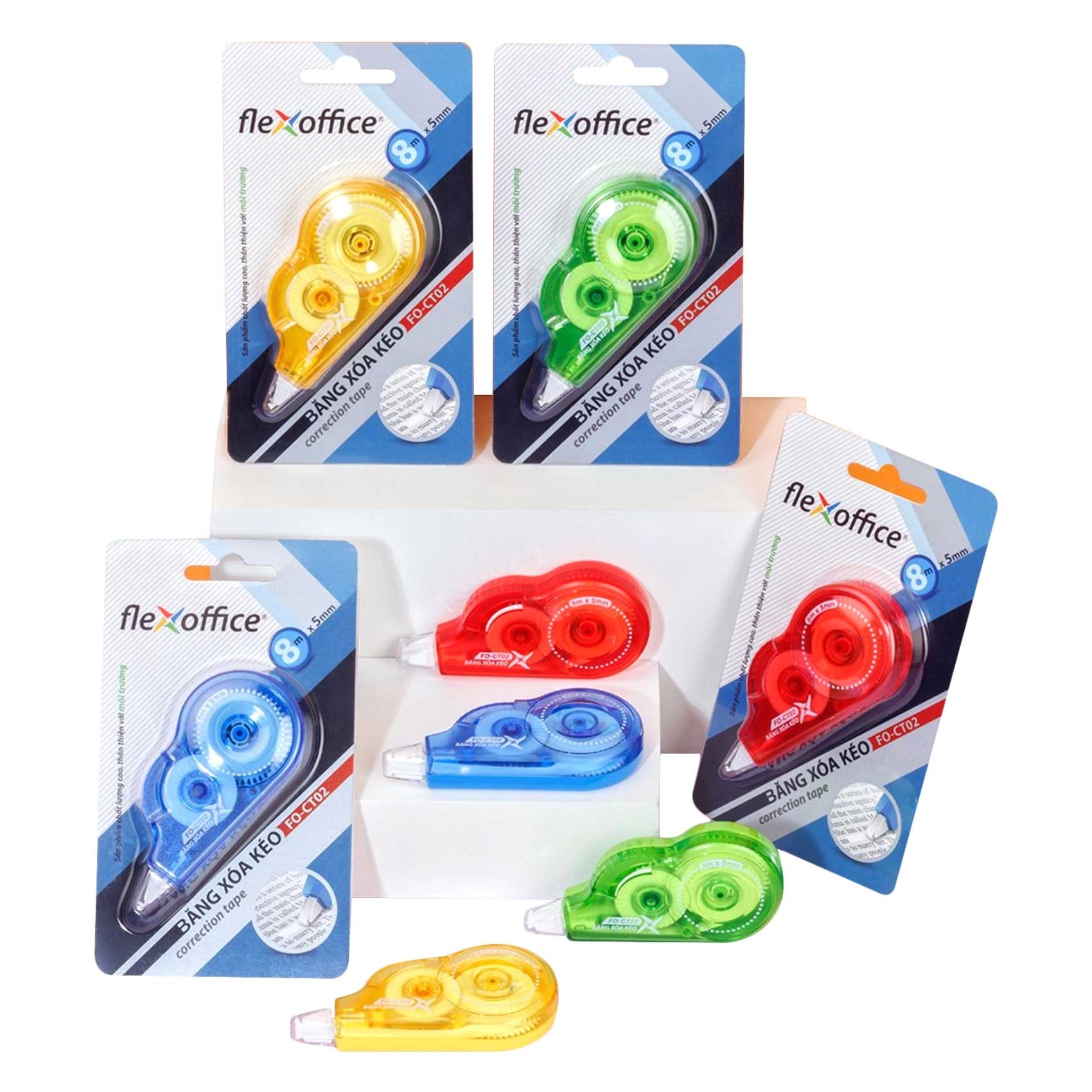 Correction Tape Flexoffice 5Mmx8M Fo-Ct002