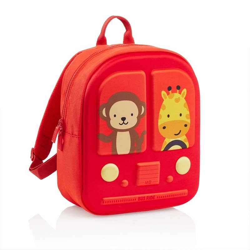 Backpack miquelrius Bus Stop Small Red 19390
