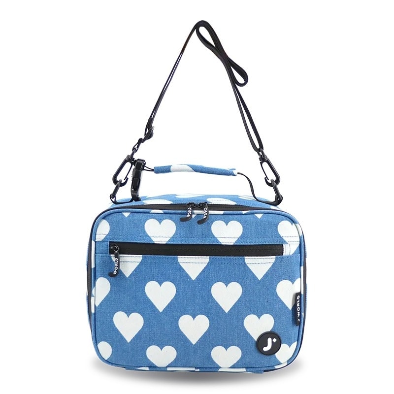 Lunch Bag Jworld Cody Denim Heart Lb-01