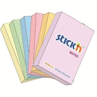 Stick Notes Stick N 76X 50Mm 100Sh Pastel Green 21147