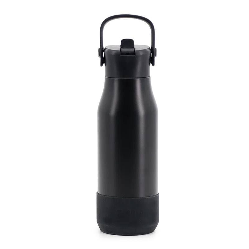 Water Bottle Jworld Flowee 22 Oz Black Wb26122