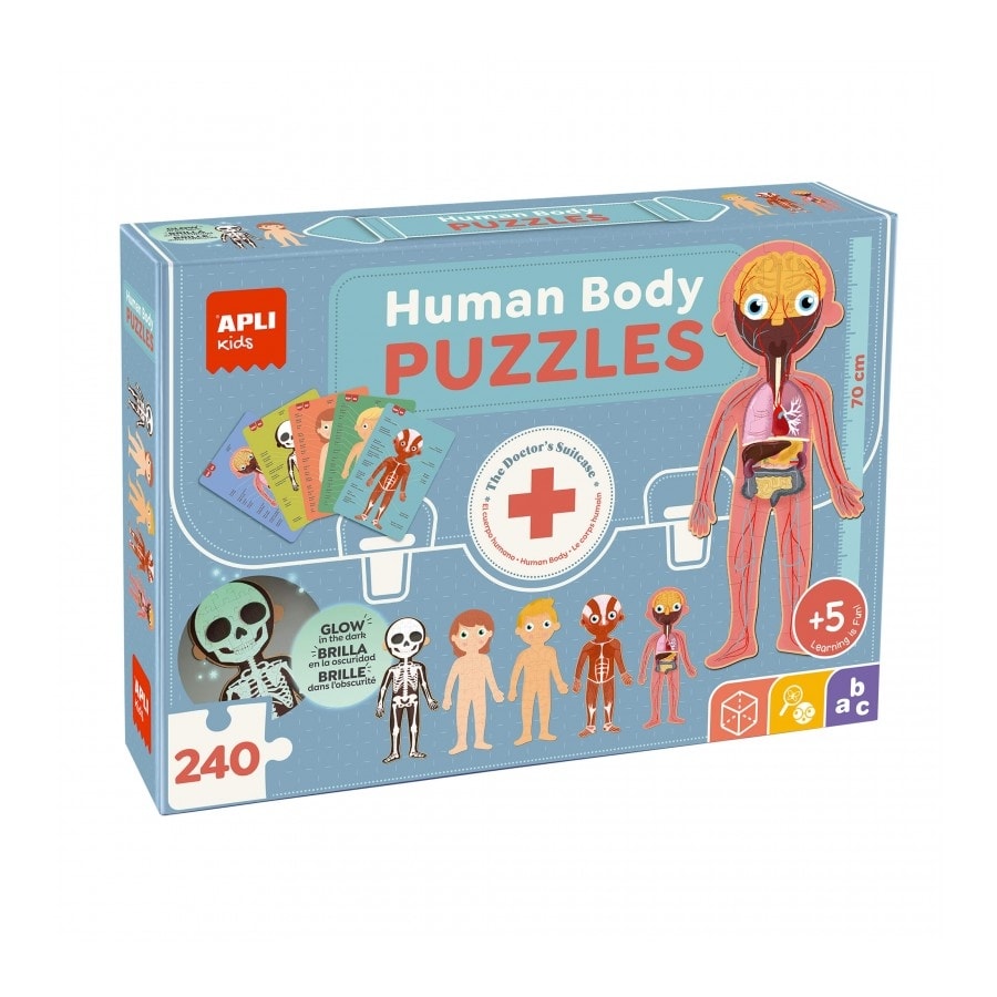Educational puzzle Human Body