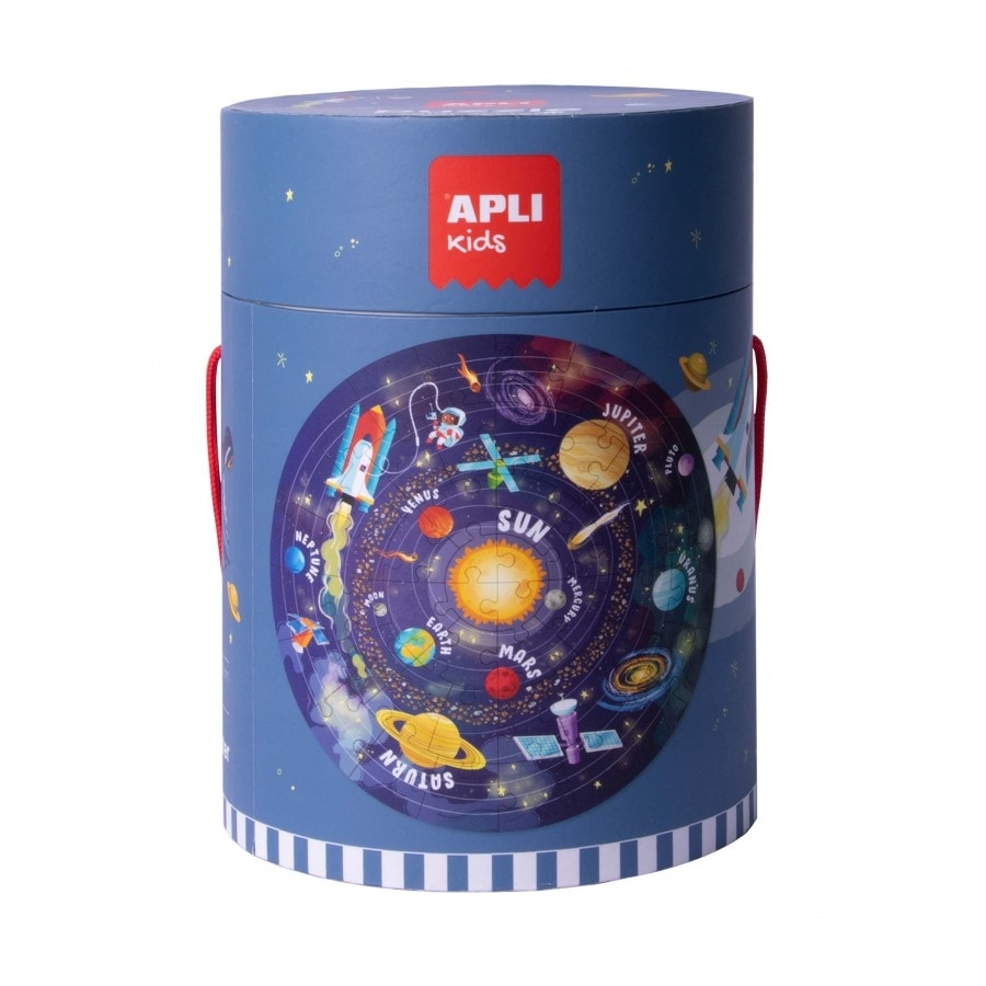 Circular puzzle Solar System (48 pieces)