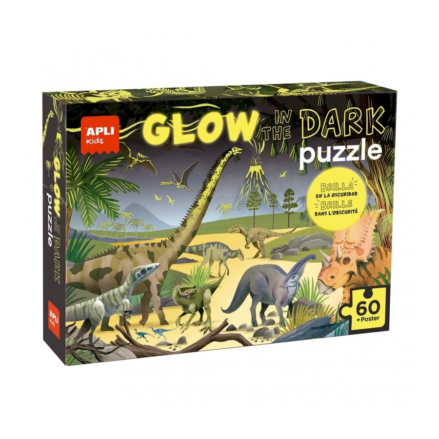 Puzzle Glow in the Dark Dinosaurs