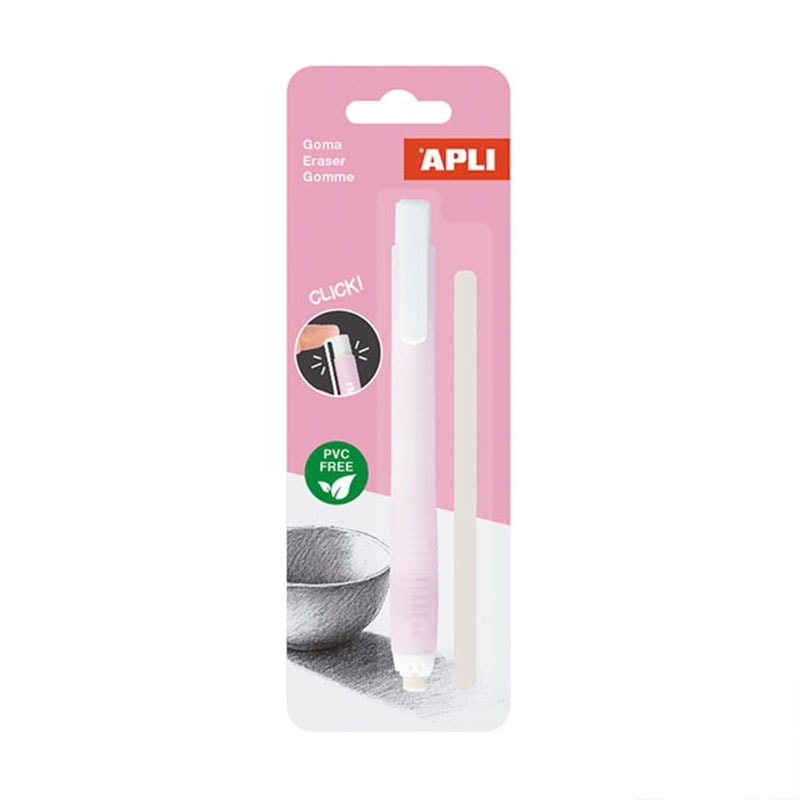 Retractable Eraser with Refill