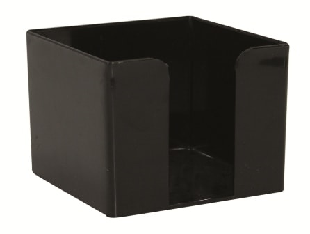 Note Cube Box 10X10 Black/Brown/Blue