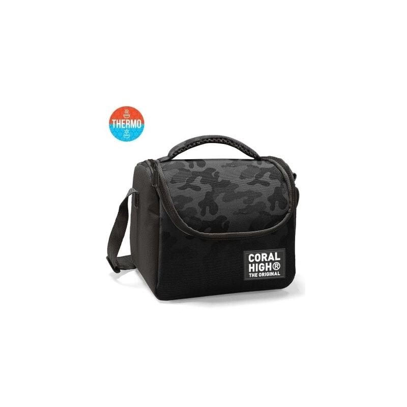 Lunch Bag Coral High Camouflage Black Thermo 37138
