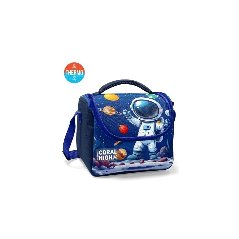 Lunch Bag Coral High Space Blue Thermo 37152