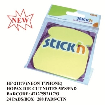 Neon Imprint Notes Stick N 76X76Mm Telephone 21179