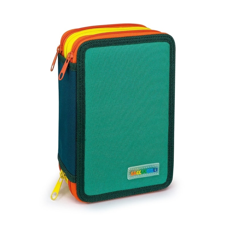 Pencil Case Lebez 3 Comp. Filled 36Pcs Color 81101
