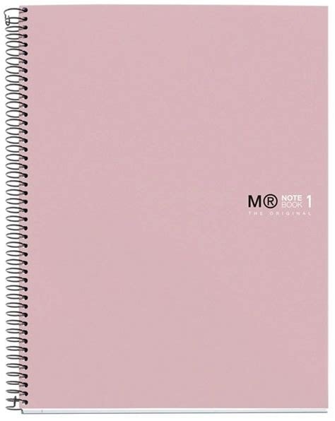 Notebook miquelrius A5 Ruled 1Sub  80Sh 90G Spiral Sand 49992