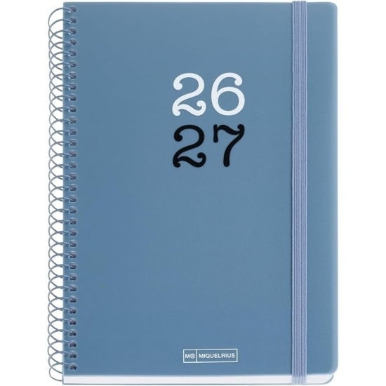 Diary miquelrius College 213X150 1Dpp Blue 21081